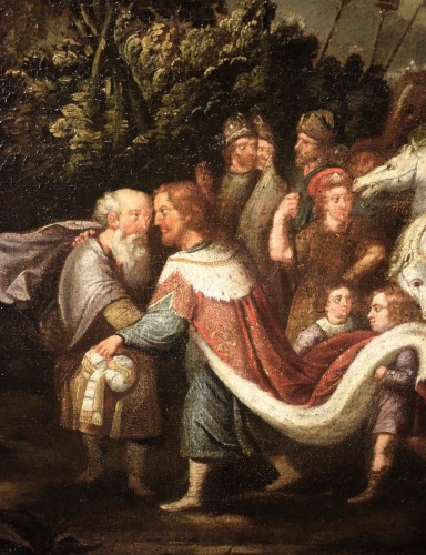 Jacob et Ésaü - Maître flamand du 17e siècle - Louis XIV